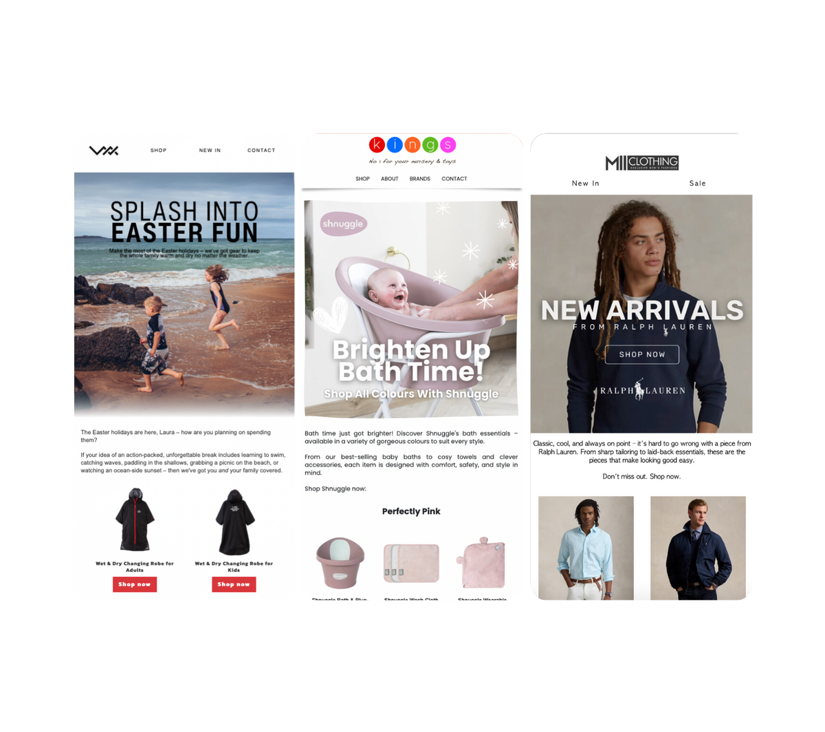 Results driven email campaigns.