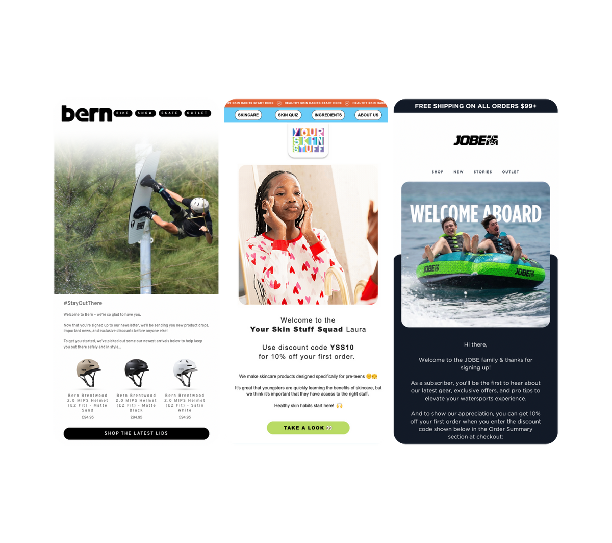 Beautiful emails that will stand out.